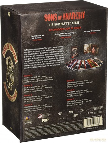 Sons of Anarchy: The Complete Series [BOX] [30DVD]
