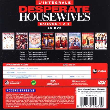 Desperate Housewives Season 1-8 (Gotowe na wszystko) [BOX] [49DVD]