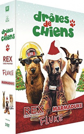 Firehouse Dog / Marmaduke  / Fluke (Strażacki pies / Marmaduke - pies na fali / Psim tropem do domu) [3DVD]