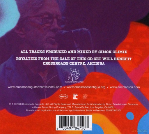 Eric Clapton: Eric Clapton's Crossroads Guitar Festival 2019 [3CD]
