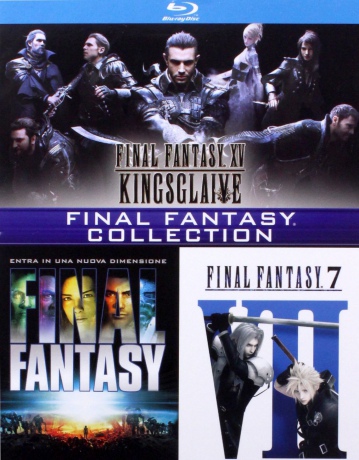 Final Fantasy: The Spirits Within / Advent Children / Kingsglaive (Final Fantasy: Wojna dusz / Advent Children / Gwardia Królewska) [3xBlu-Ray]