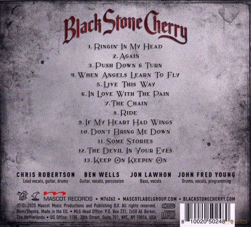 Black Stone Cherry: The Human Condition (digipack) [CD]