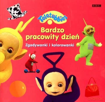 Teletubbies Bardzo Pracowity Dzień - Andrew Davenport [KSIĄŻKA]