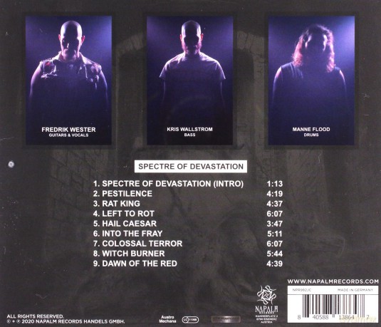 Warfect: Spectre Of Devastation [CD]