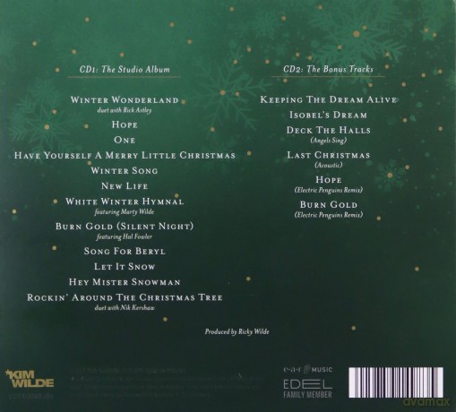 Kim Wilde: Wilde Winter Song Book (Deluxe) (digipack) [2CD]