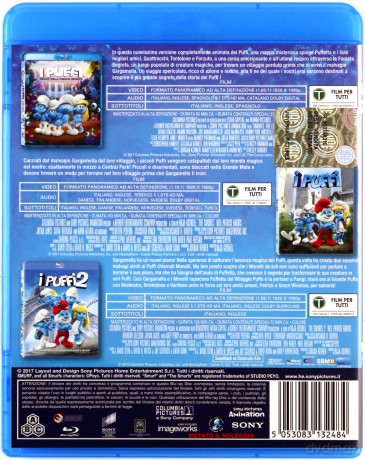 The Smurfs 1-3 (Smerfy 1-3) [3xBlu-Ray]