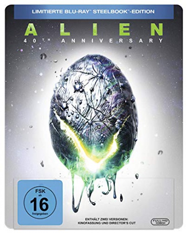 Alien (Obcy - 8. pasażer Nostromo) (steelbook) (40th Anniversary Edition) [Blu-Ray]
