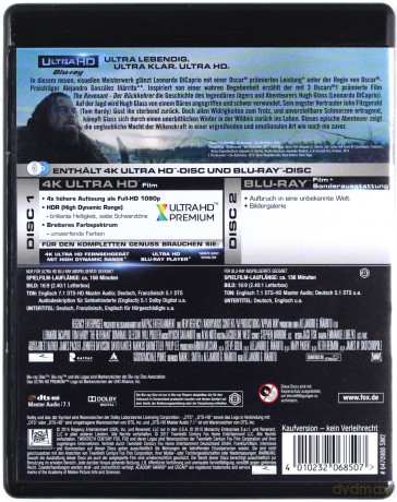 The Revenant (Zjawa) [Blu-Ray 4K]+[Blu-Ray]