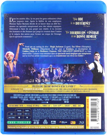 The Greatest Showman (Król rozrywki) [Blu-Ray]
