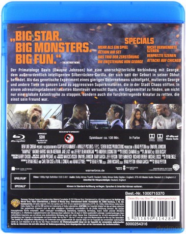 Rampage (Rampage: Dzika furia) [Blu-Ray]
