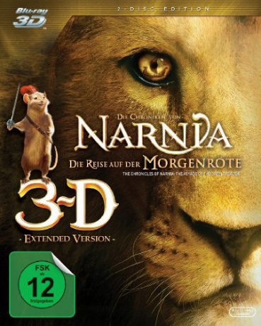 Opowieści z Narnii: Podróż Wędrowca do Świtu [Blu-Ray 3D]+[Blu-Ray]