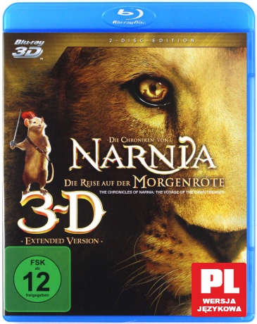 Opowieści z Narnii: Podróż Wędrowca do Świtu [Blu-Ray 3D]+[Blu-Ray]