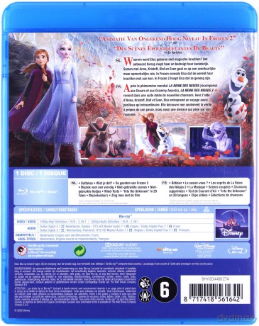 Frozen II (Kraina lodu II) (Disney) [Blu-Ray]