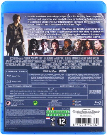 Rogue One (Łotr 1. Gwiezdne wojny - historie) [2xBlu-Ray]
