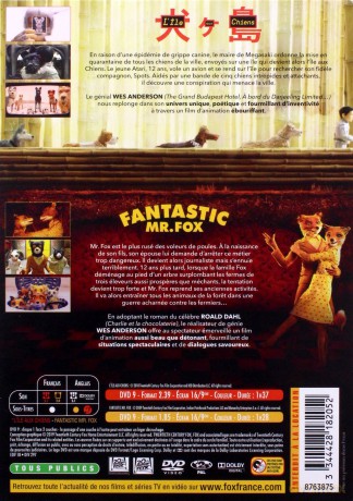 Isle of Dogs / Fantastic Mr. Fox (Wyspa psów / Fantastyczny Pan Lis) [2DVD]