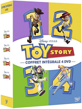 Toy Story 1-4 (Disney) [4DVD]