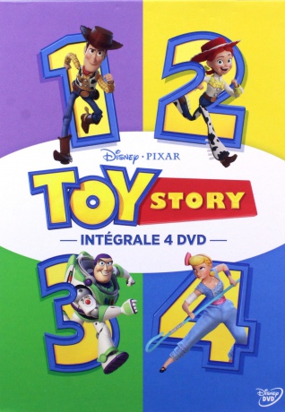 Toy Story 1-4 (Disney) [4DVD]