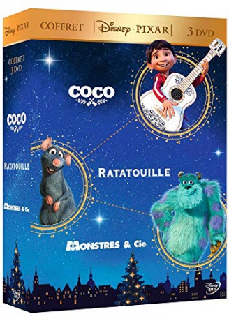 Coco / Ratatouille / Monsters, Inc. (Coco / Ratatuj / Potwory i spółka) [BOX] [3DVD]
