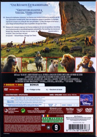 The Lion King (Król Lew) (Disney) [DVD]