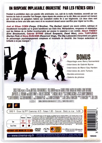 Miller's Crossing (Ścieżka strachu) [DVD]