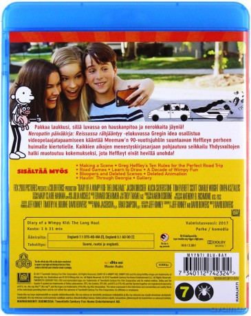 Diary of a Wimpy Kid: The Long Haul (Dziennik cwaniaczka: Droga przez mękę) [Blu-Ray]