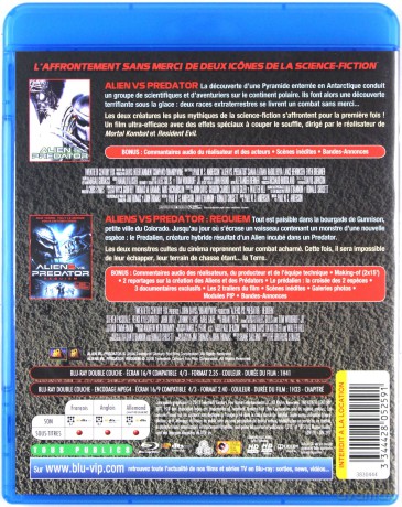 Alien vs. Predator 1-2 (Obcy kontra Predator 1-2) [2xBlu-Ray]