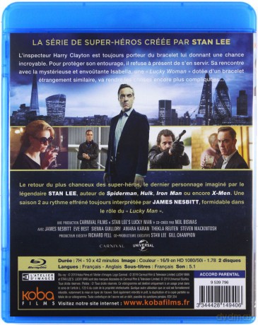 Stan Lee's Lucky Man: Season 2 [2xBlu-Ray]