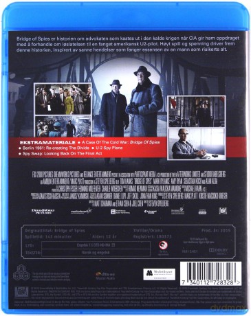 Bridge of Spies (Most szpiegów) [Blu-Ray]