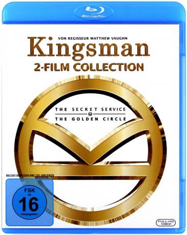 Kingsman: The Secret Service / Kingsman: The Golden Circle (Kingsman: Tajne służby / Kingsman: Złoty krąg) [2xBlu-Ray]