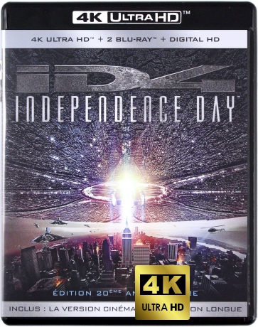 Independence Day (Dzień Niepodległości) [Blu-Ray 4K]+[Blu-Ray]