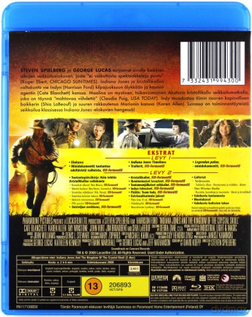 Indiana Jones i Królestwo Kryształowej Czaszki [2xBlu-Ray]