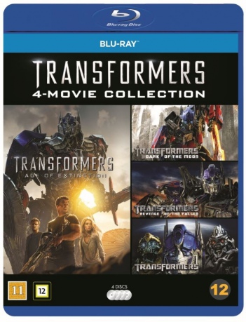 Transformers 1-4 [4xBlu-Ray]