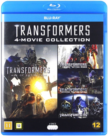 Transformers 1-4 [4xBlu-Ray]