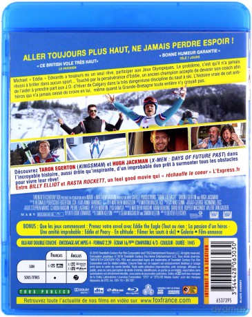 Eddie the Eagle (Eddie zwany Orłem) [Blu-Ray]