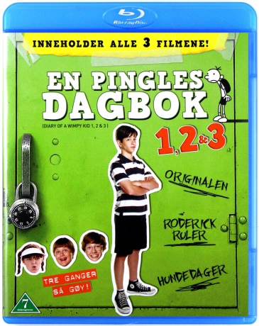 Diary of a Wimpy Kid 1-3 (Dziennik cwaniaczka 1-3) [3xBlu-Ray]