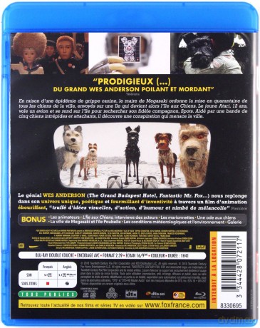 Isle of Dogs (Wyspa psów) [Blu-Ray]