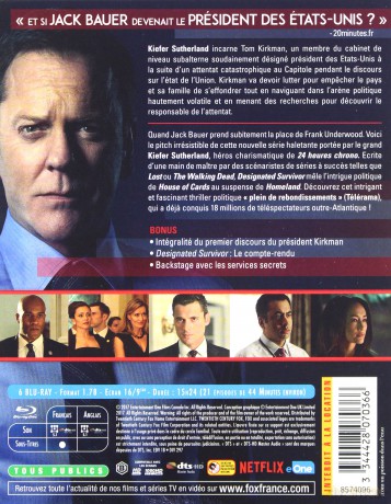 Designated Survivor: Season 1 [6xBlu-Ray]