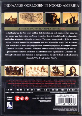 Oorlog in Woord en Beeld 15: Indiaanse Oorlogen In Noord-Amerika 1500 - 1890 [DVD]