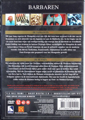 Oorlog in Woord en Beeld 16:  Barbaren 433 - 1241 [DVD]