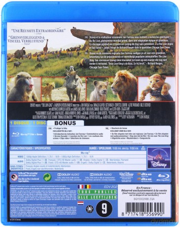 The Lion King (Król Lew) [Blu-Ray]