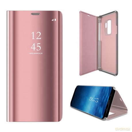 Pokrowiec Smart Clear View do Xiaomi Mi Note 10 Lite różowy