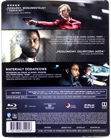 Tenet (steelbook) [2xBlu-Ray]