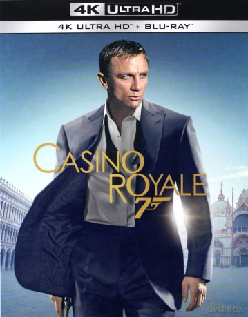 007 James Bond Casino Royale [Blu-Ray 4K]+[Blu-Ray]