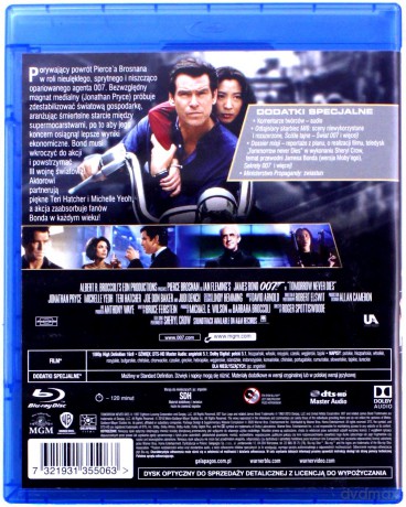 007 James Bond Jutro nie umiera nigdy [Blu-Ray]