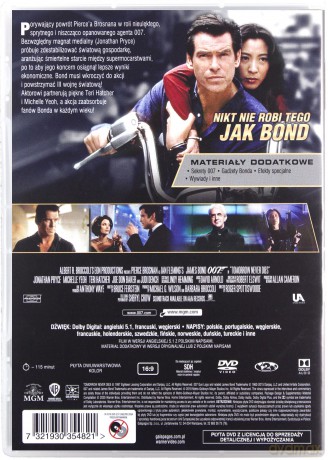 007 James Bond Jutro Nie Umiera Nigdy [DVD]