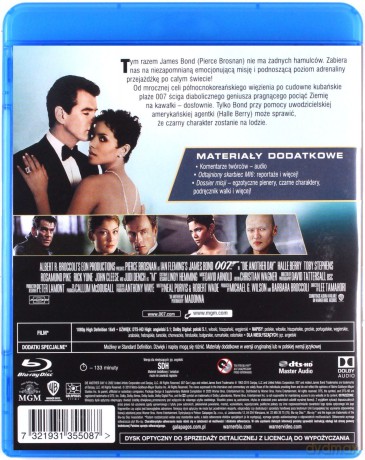 007 James Bond Śmierć nadejdzie jutro [Blu-Ray]