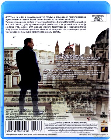 007 James Bond Skyfall [Blu-Ray]