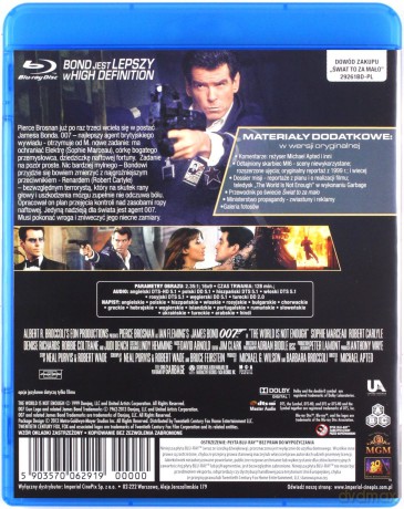 007 James Bond Świat to za mało [Blu-Ray]