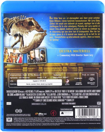 Night at the Museum (Noc w muzeum) [Blu-Ray]