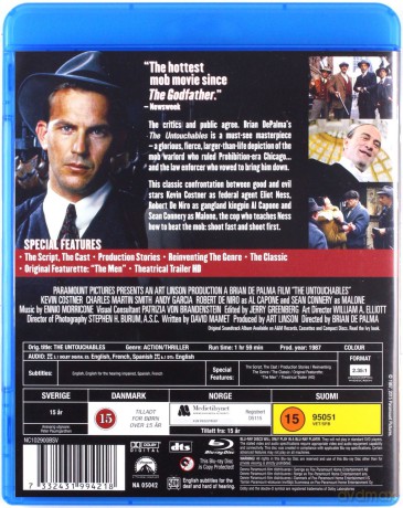 The Untouchables (Nietykalni) [Blu-Ray]